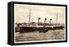 HSDG, Dampfschiff Cap Arcona Am Hafen, Schlepper-null-Framed Stretched Canvas