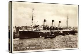 HSDG, Dampfschiff Cap Arcona Am Hafen, Schlepper-null-Stretched Canvas