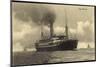 HSDG, Dampfschiff Cap Arcona in Fahrt, Segelboote-null-Mounted Giclee Print