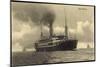 HSDG, Dampfschiff Cap Arcona in Fahrt, Segelboote-null-Mounted Giclee Print