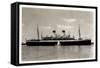 HSDG, Dampfschiff M.S. Monte Pascoal Vor Anker-null-Framed Stretched Canvas