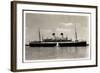 HSDG, Dampfschiff M.S. Monte Pascoal Vor Anker-null-Framed Giclee Print