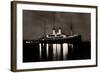 HSDG, Dampfschiff M.S. Monte Rosa Bei Nacht-null-Framed Giclee Print
