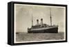 HSDG, Dampfschiff Monte Olivia Vor Anker, Beladung-null-Framed Stretched Canvas