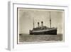 HSDG, Dampfschiff Monte Olivia Vor Anker, Beladung-null-Framed Giclee Print