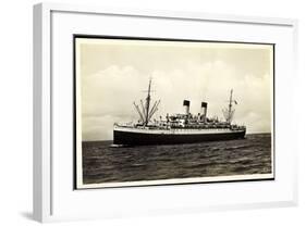 HSDG, Hamburg Süd, Dampfer M.S. Monte Cervantes-null-Framed Giclee Print