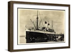 HSDG, Hamburg Süd, Dampfer M.S. Monte Olivia-null-Framed Giclee Print