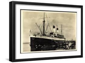 HSDG, Hamburg Süd, Dampfer M.S. Monte Olivia-null-Framed Giclee Print