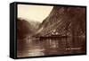 HSDG, in Der Naerobucht,M.S. Monte Sarmiento, Dampfer-null-Framed Stretched Canvas