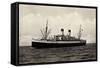 HSDG, M.S. Monte Cervantes, Dampfschiff in Fahrt-null-Framed Stretched Canvas