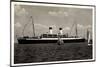 HSDG, M.S. Monte Olivia, Dampfschiff, Segelboote-null-Mounted Giclee Print