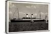 HSDG, M.S. Monte Olivia, Dampfschiff, Segelboote-null-Stretched Canvas