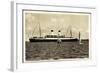 HSDG, M.S. Monte Sarmiento, Dampfschiff, Segelboote-null-Framed Giclee Print