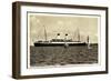 HSDG, M.S. Monte Sarmiento, Dampfschiff, Segelboote-null-Framed Giclee Print