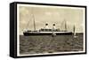 HSDG, M.S. Monte Sarmiento, Dampfschiff, Segelboote-null-Framed Stretched Canvas