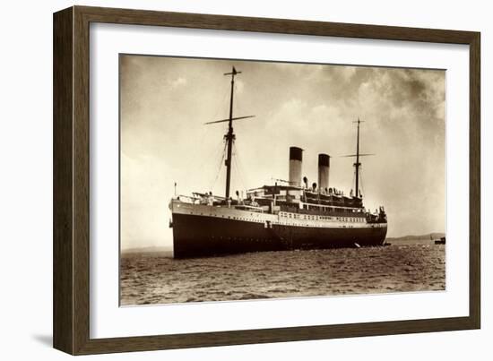 HSDG, Zweischrauben Dampfschiff Monte Sarmiento-null-Framed Giclee Print