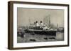 HSDG, Zweischrauben Monte Motorschiff, Dampfer-null-Framed Giclee Print