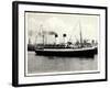 HSDG, Zweischrauben Motorschiff Monte Olivia,Dampfer-null-Framed Giclee Print