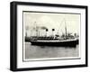 HSDG, Zweischrauben Motorschiff Monte Olivia,Dampfer-null-Framed Giclee Print