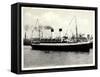 HSDG, Zweischrauben Motorschiff Monte Olivia,Dampfer-null-Framed Stretched Canvas