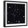 HST Deep-view of Several Very Distant Galaxies-null-Framed Premium Photographic Print