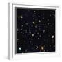 HST Deep-view of Several Very Distant Galaxies-null-Framed Premium Photographic Print