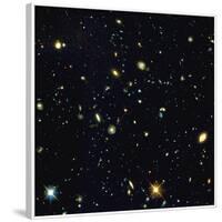 HST Deep-view of Several Very Distant Galaxies-null-Framed Photographic Print