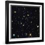 HST Deep-view of Several Very Distant Galaxies-null-Framed Photographic Print