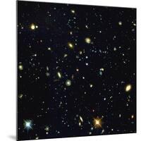 HST Deep-view of Several Very Distant Galaxies-null-Mounted Photographic Print