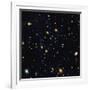 HST Deep-view of Several Very Distant Galaxies-null-Framed Photographic Print