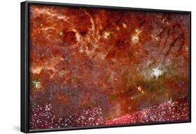 HST Spitzer Composite of Galactic Center Full-field Space Photo Art Poster Print-null-Framed Poster