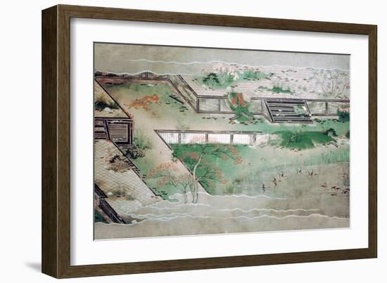 Hsun Ch'Ing-Fujiwara Nagataka-Framed Giclee Print