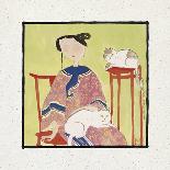 Playing a Flute-Hu Yongkai-Framed Giclee Print