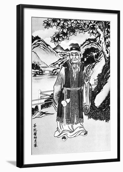 Hua Tuo, Chinese Physician, Artwork-Science Photo Library-Framed Photographic Print