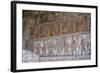 Huaca del Sol y de la Luna, precolombian (Moche) structure, polychrome friezes, Peru, South America-Peter Groenendijk-Framed Photographic Print