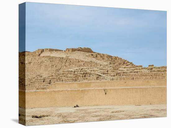Huaca Pucllana Pyramid, Miraflores District, Lima, Peru, South America-Karol Kozlowski-Stretched Canvas
