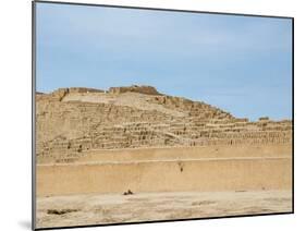 Huaca Pucllana Pyramid, Miraflores District, Lima, Peru, South America-Karol Kozlowski-Mounted Photographic Print