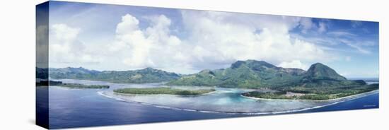 Huahine Island, Tahiti, French Polynesia-null-Stretched Canvas