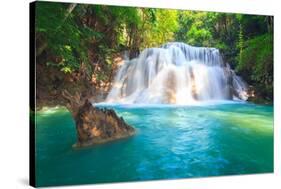 Huai Mae Khamin Waterfall-Tee Theerapol-Stretched Canvas