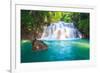 Huai Mae Khamin Waterfall-Tee Theerapol-Framed Photographic Print