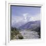 Huandoy, Huascaran and Alpamayo Mountains, Peru-null-Framed Photographic Print