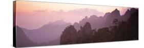 Huang Shan Mountains, Anhui Province, China-Peter Adams-Stretched Canvas