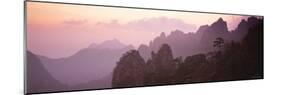 Huang Shan Mountains, Anhui Province, China-Peter Adams-Mounted Photographic Print