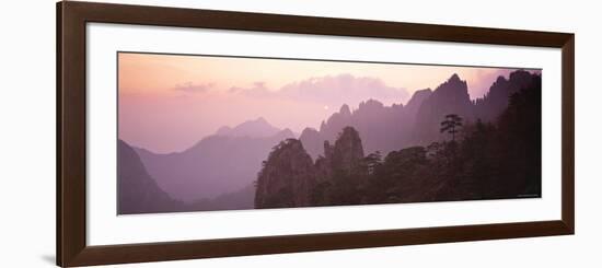 Huang Shan Mountains, Anhui Province, China-Peter Adams-Framed Photographic Print