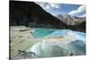 Huanglong, Sichuan province, China, Asia-Michael Snell-Stretched Canvas