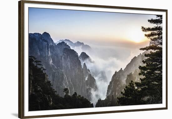 Huangshan-Berthold Dieckfoss-Framed Giclee Print