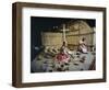 Huasteche Women Working on Nahua Pottery, Mexico-null-Framed Giclee Print