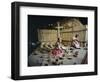 Huasteche Women Working on Nahua Pottery, Mexico-null-Framed Giclee Print