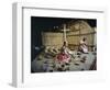 Huasteche Women Working on Nahua Pottery, Mexico-null-Framed Giclee Print