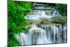 Huay Mae Khamin - Waterfall, Flowing Water, Paradise in Thailand.-ThaiWanderer-Mounted Photographic Print